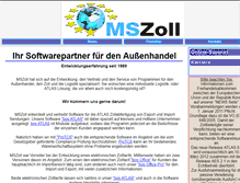 Tablet Screenshot of mszoll.de